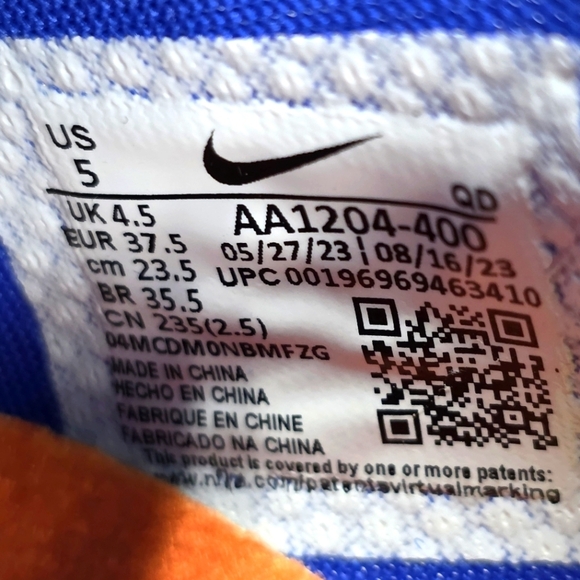 Nike Pole Vault Elite Track & Field Spikes Men's Size 5 Blue AA1204-400 New - Picture 4 of 10